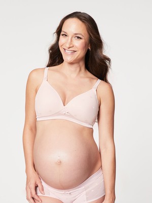 mousse nursing bra - pink