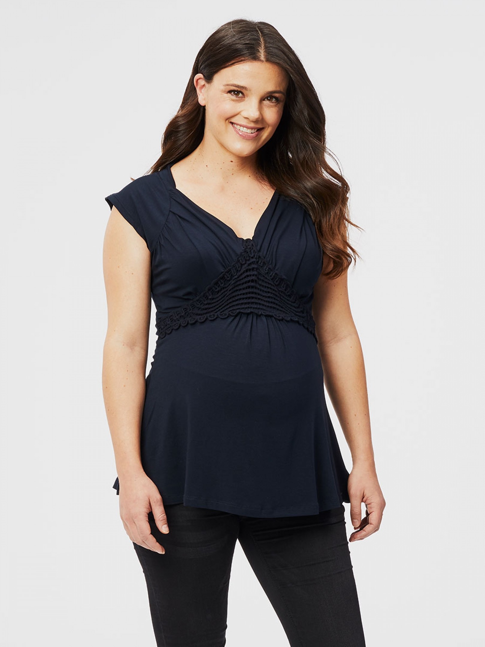 cochet nursing top