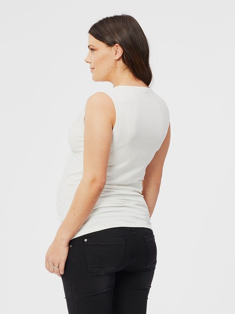 organic lace nursing top