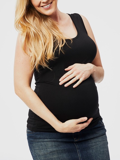 tencel maternity top