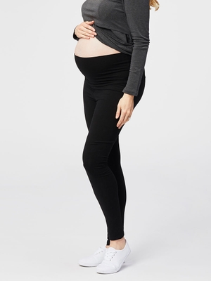 cookie maternity leggings - black