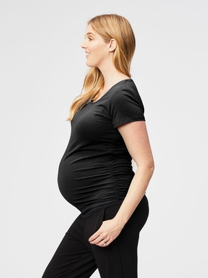 strudel maternity tee - black
