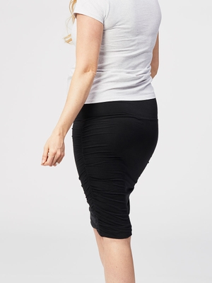 tiramisu maternity skirt - black