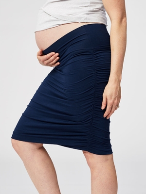 tiramisu maternity skirt - navy