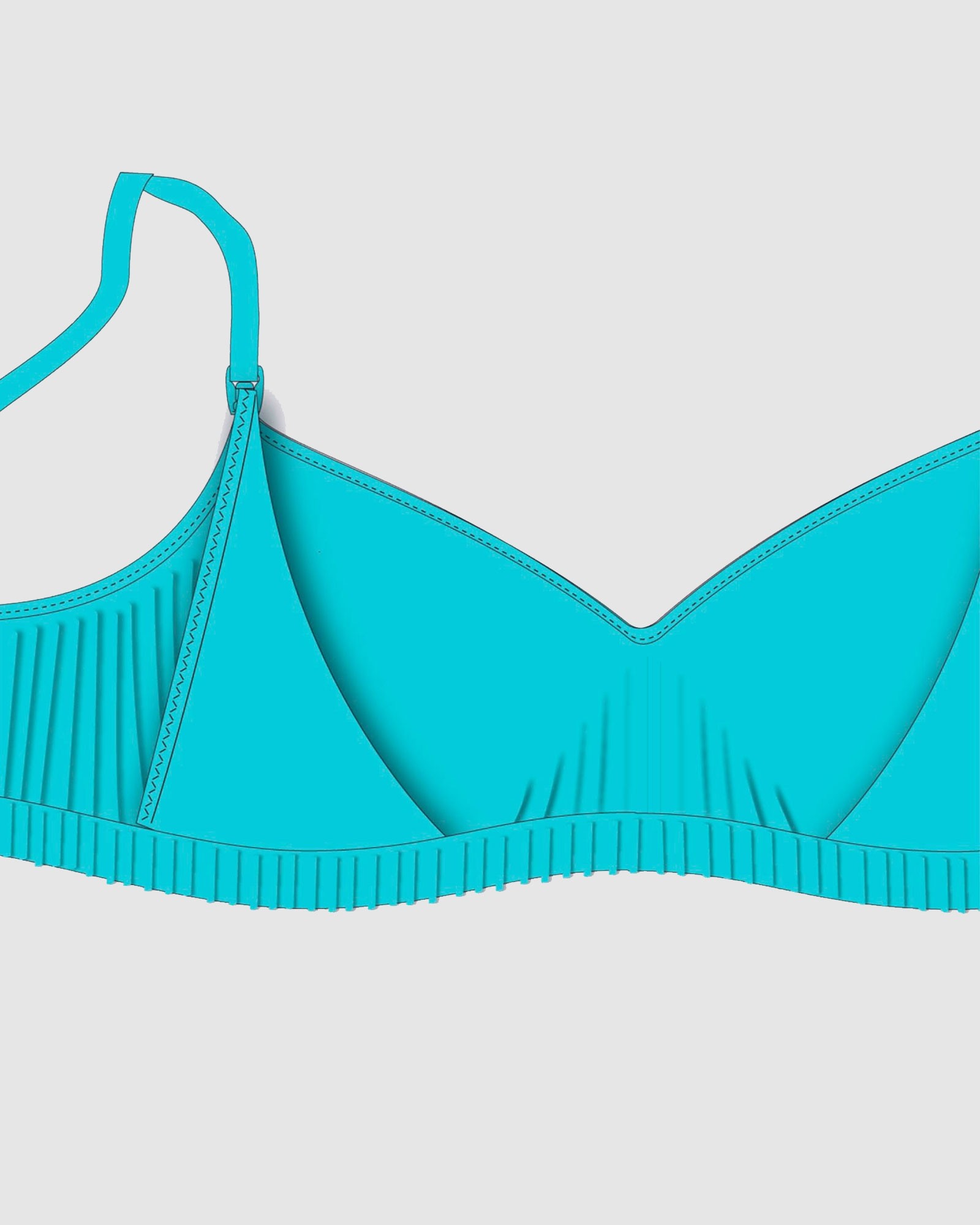 cotton candy sleep yoga bra