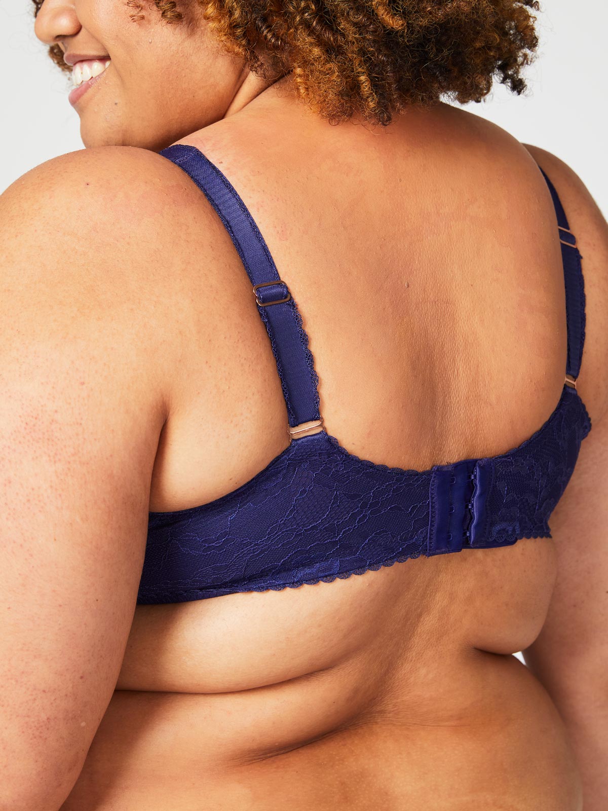 tea non wire nursing bra - blue