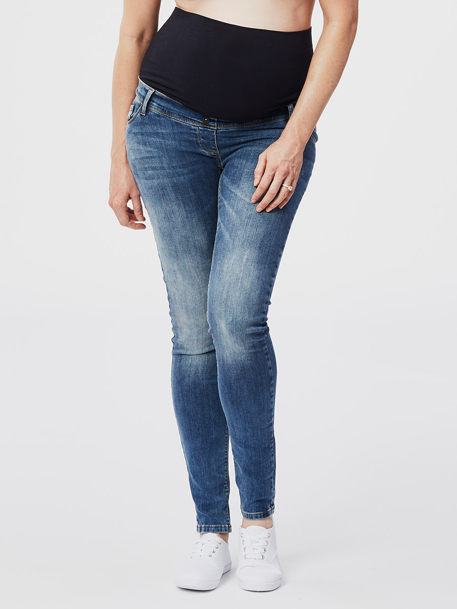 destroyed maternity jeans 32