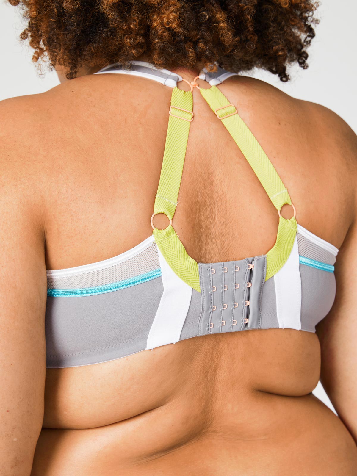 zest nursing sports bra last chance - grey