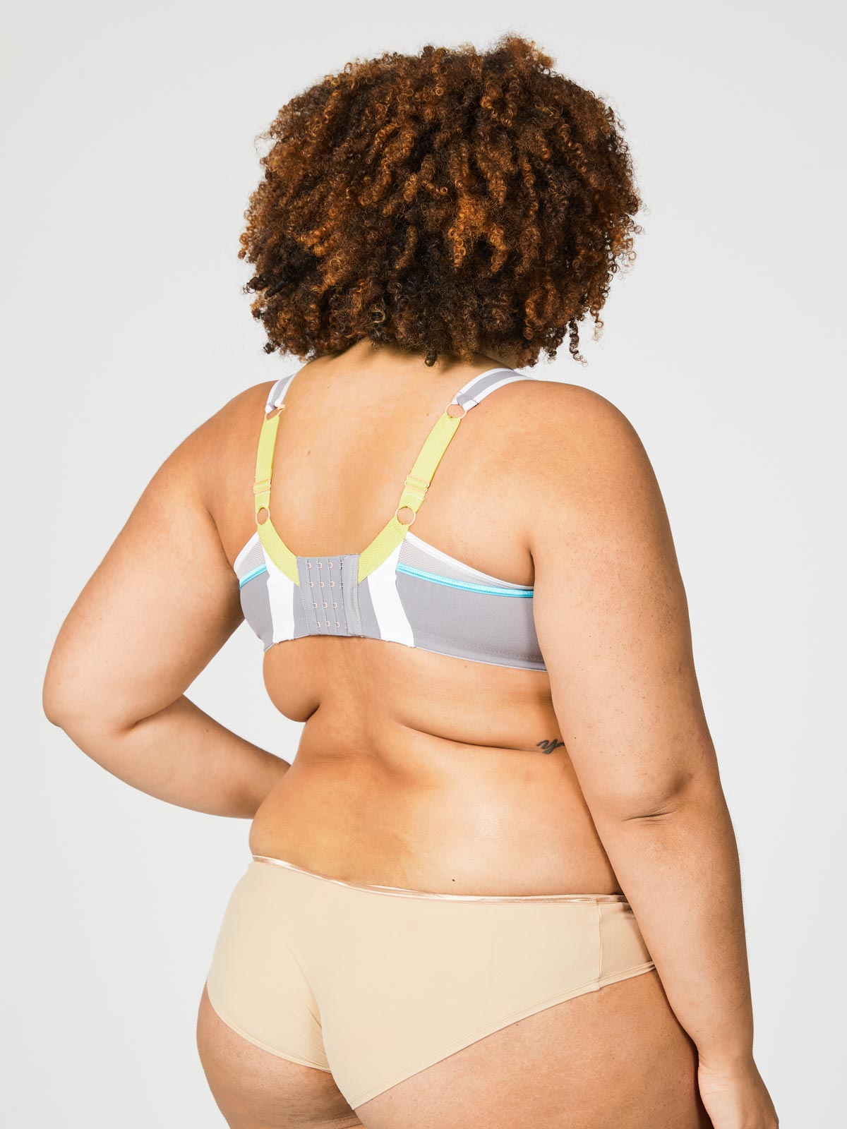 zest nursing sports bra last chance - grey