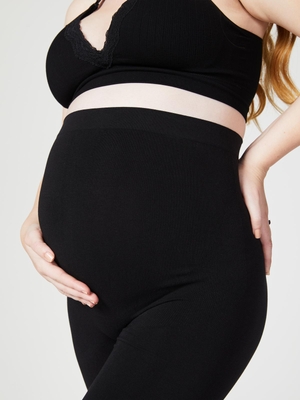 honey modal pregnancy legging - black