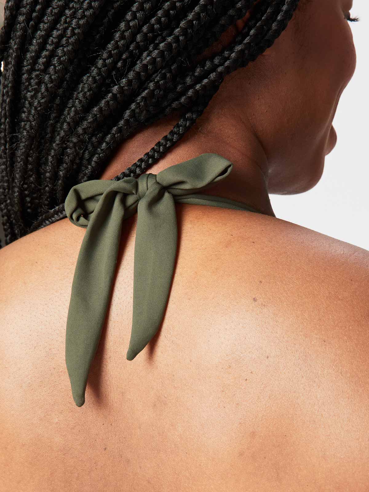 coconut tankini - khaki