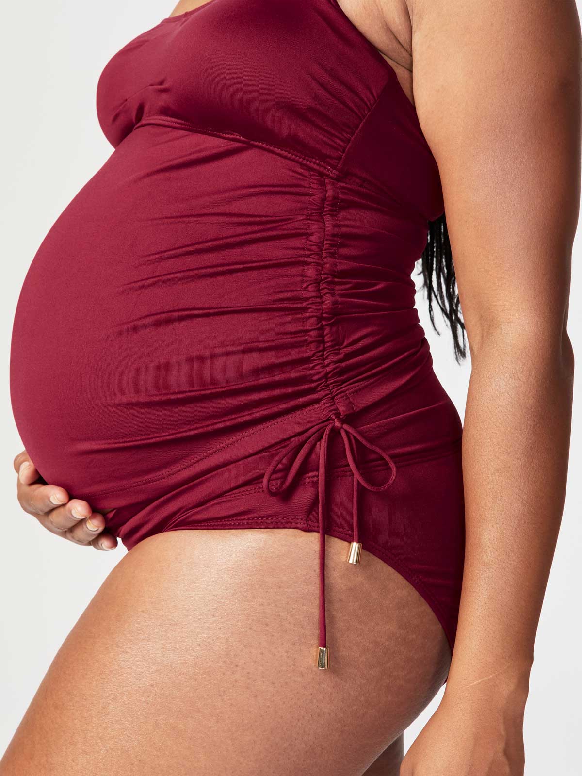 cordial tankini - burgundy