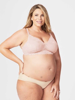 chantilly nursing bralette