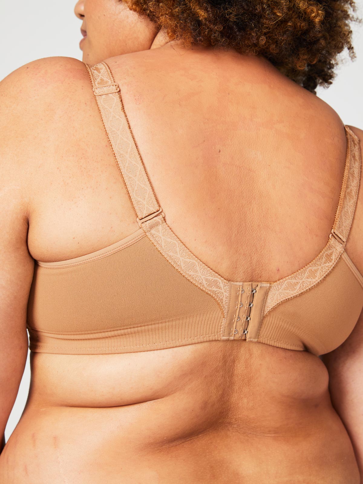 popping candy nursing bralette - mocha