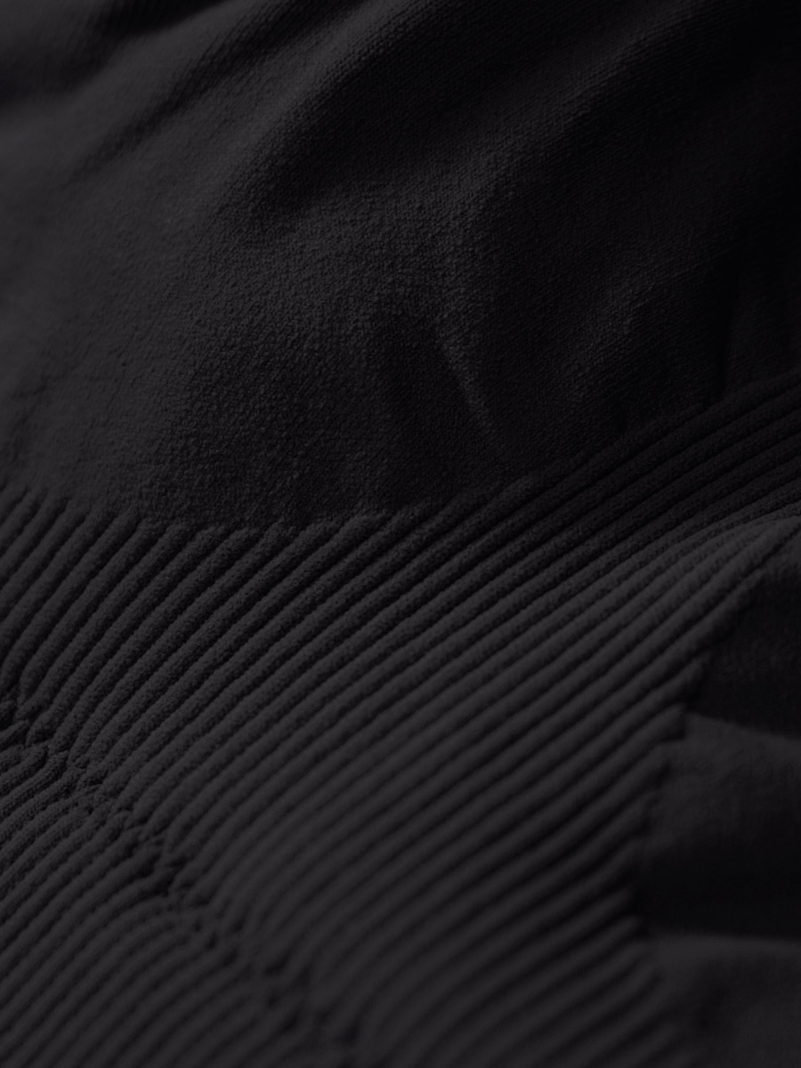 basic nursing bralette - black