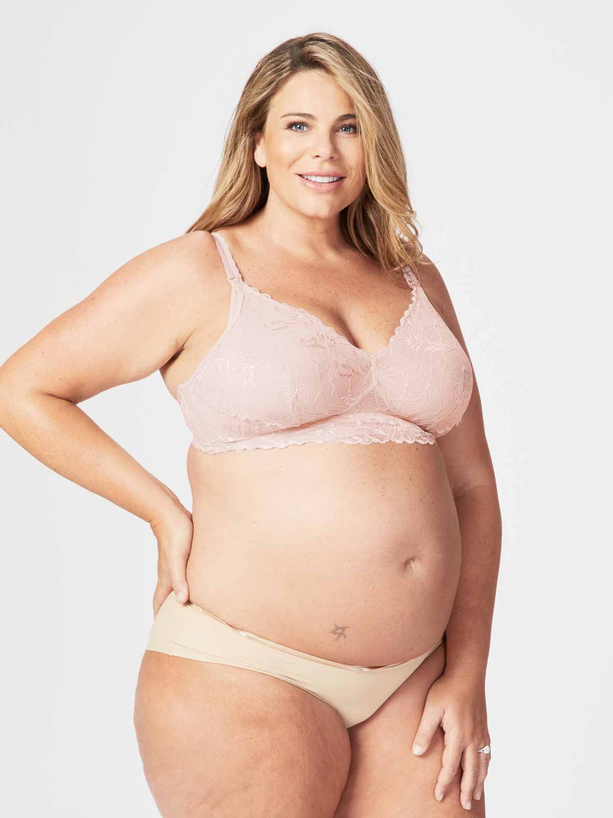 chantilly nursing bralette