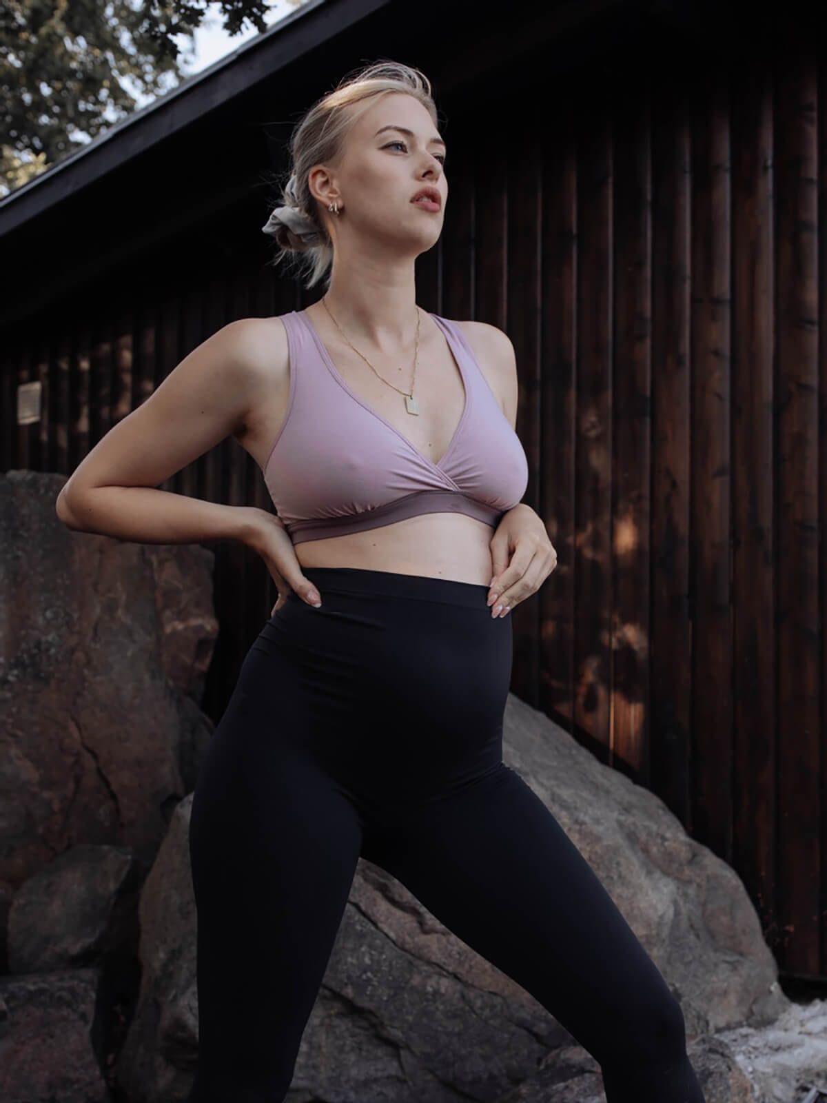 butter recycled pregnancy legging