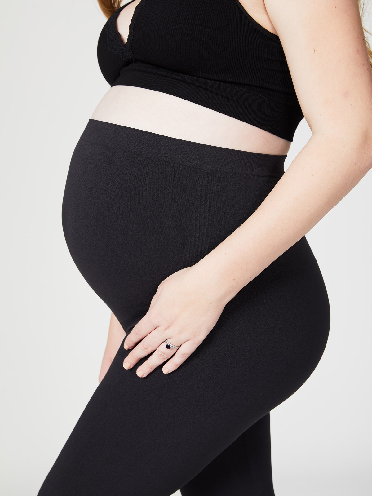 Maternity Khaki Soft Touch Jersey Leggings