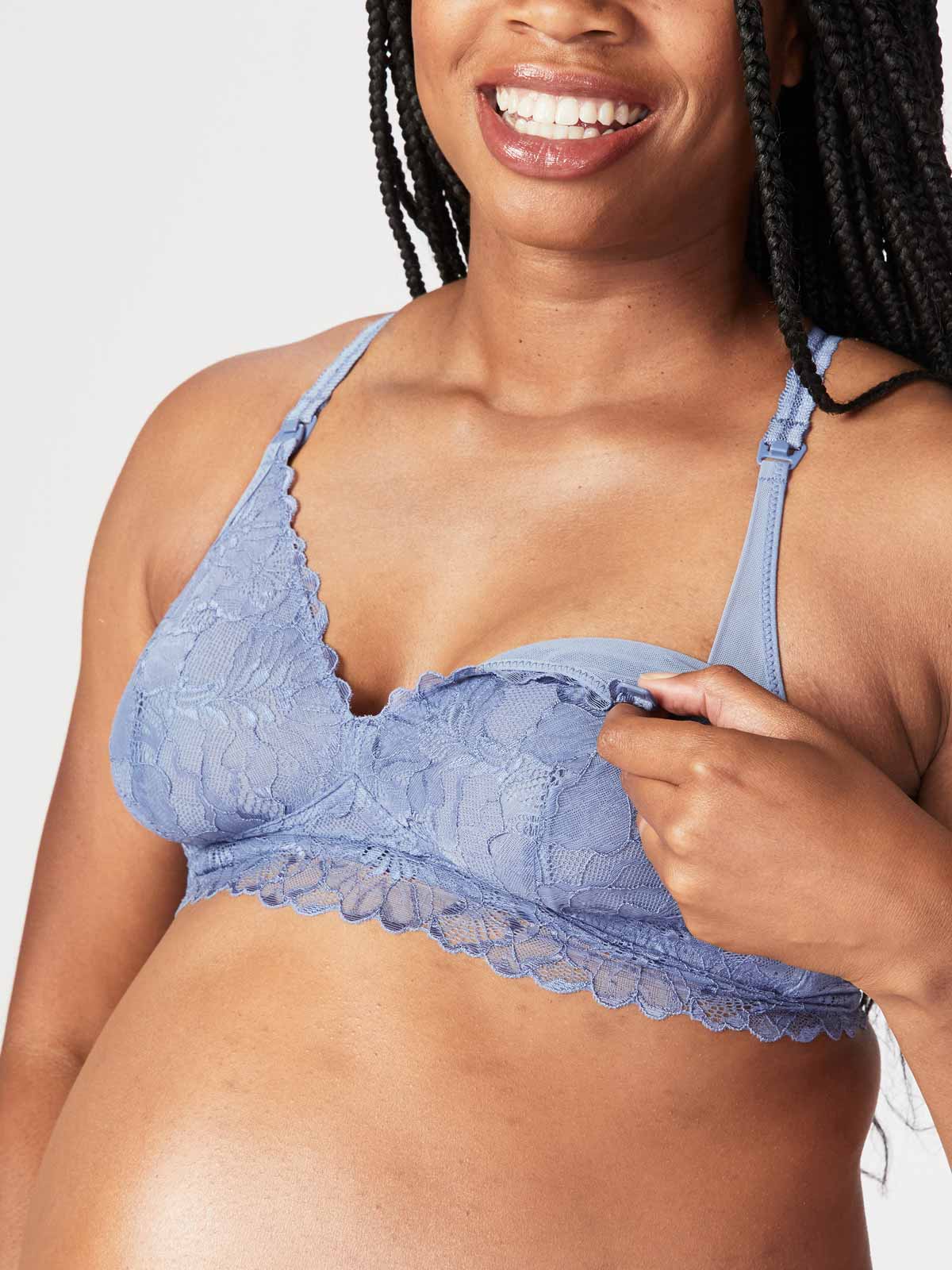 chantilly nursing bralette