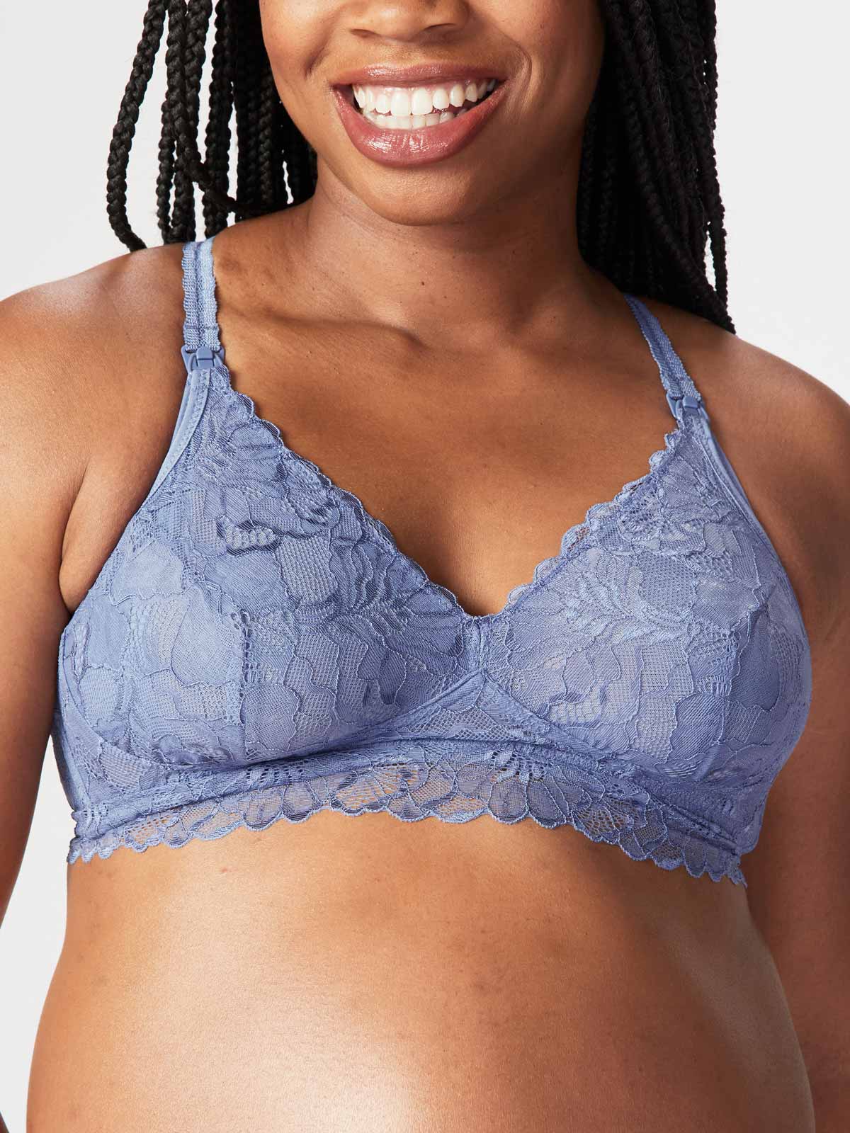 chantilly nursing bralette