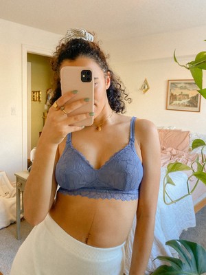 chantilly nursing bralette