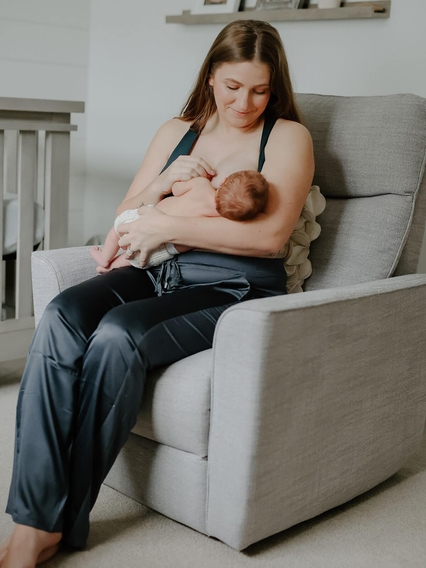 Gateau Maternity Sleep Pants - Charcoal
