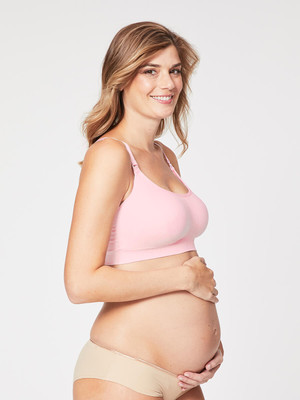cotton candy nursing bra - pink