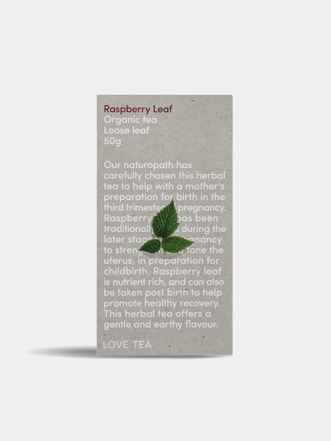 Raspberry Leaf Loose Leaf Box