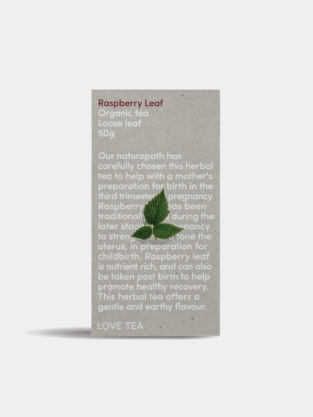 Raspberry Tea Leaf Loose Leaf Box