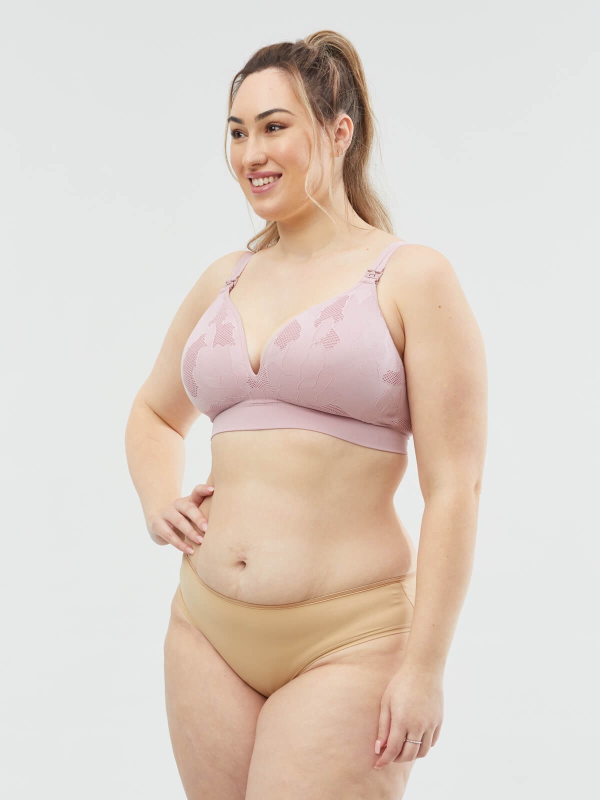 freckles recycled nursing bra