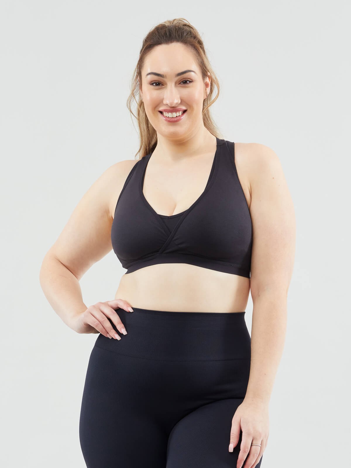 Super Comfy Wireless Back Support Nursing Bra - HauteFlair