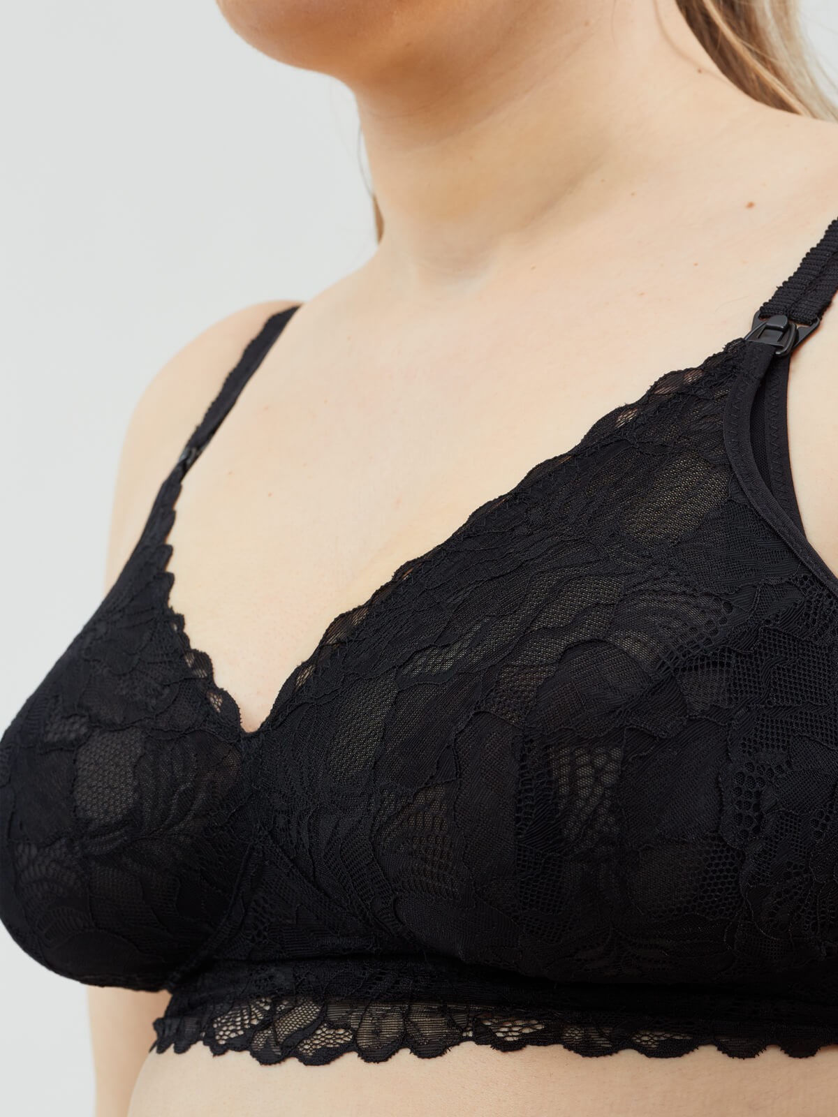 chantilly nursing bralette