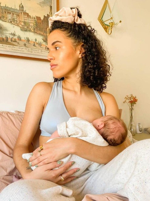 Serenity Pull Aside Sleep Nursing Bra