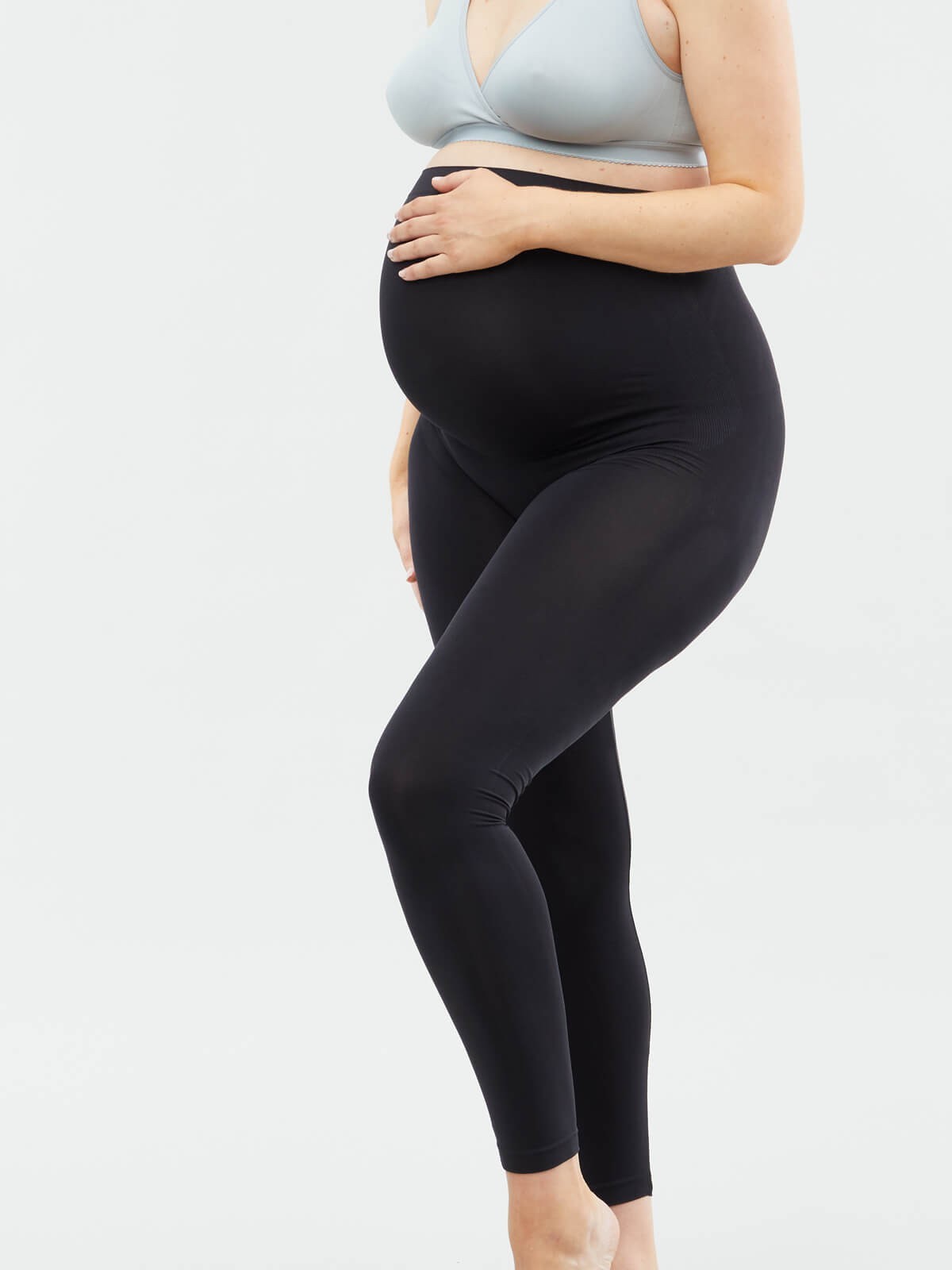 Basic Pregnancy Leggings - Dim Grey – Mama Couture