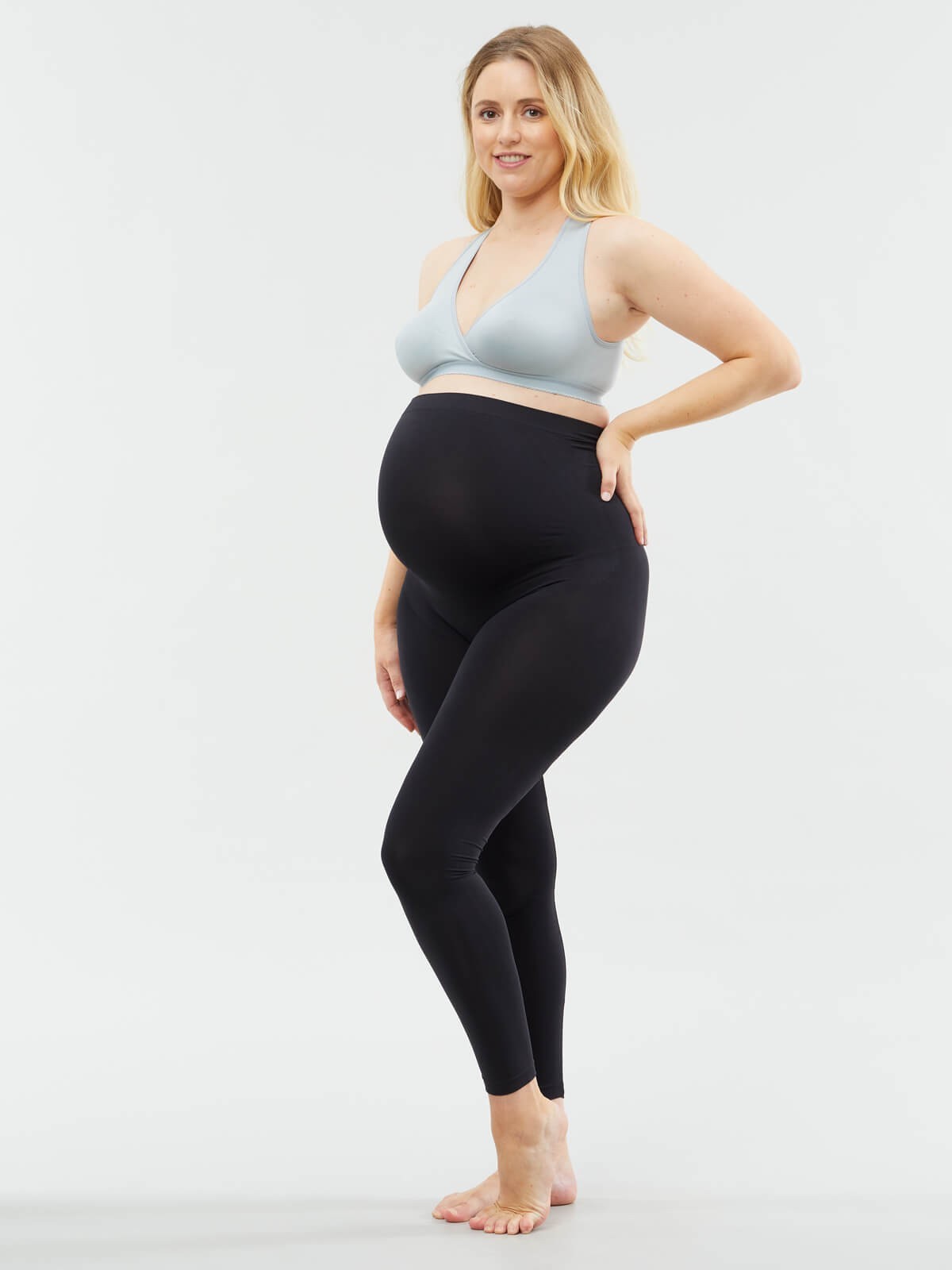 My Bump Maternity Clothes Leggings Over The Belly - Buttery Soft