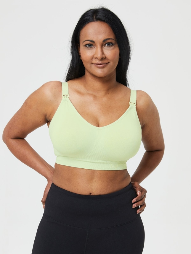 Popping Candy Maternity & Nursing Bralette (F - H Cup) - Mint Green