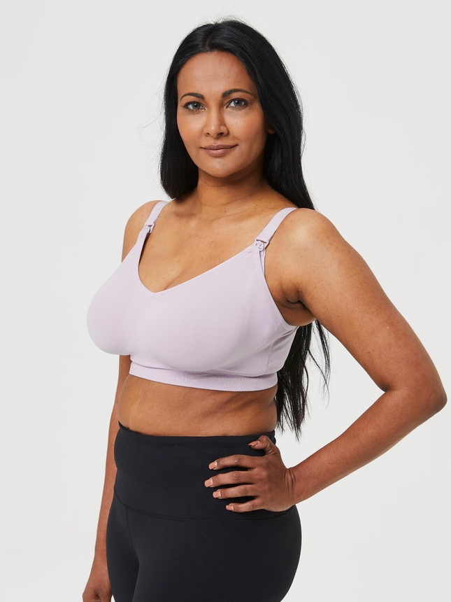 Popping Candy Busty Maternity & Nursing Bra (F - H Cup) - Lavender