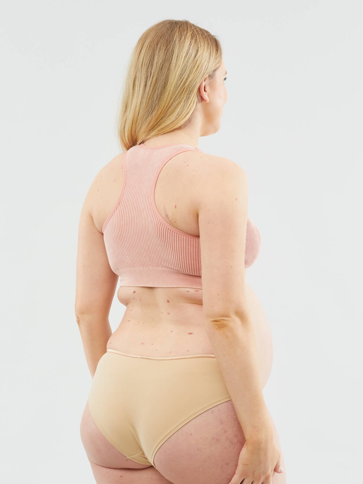 biscotti nursing bra - rose