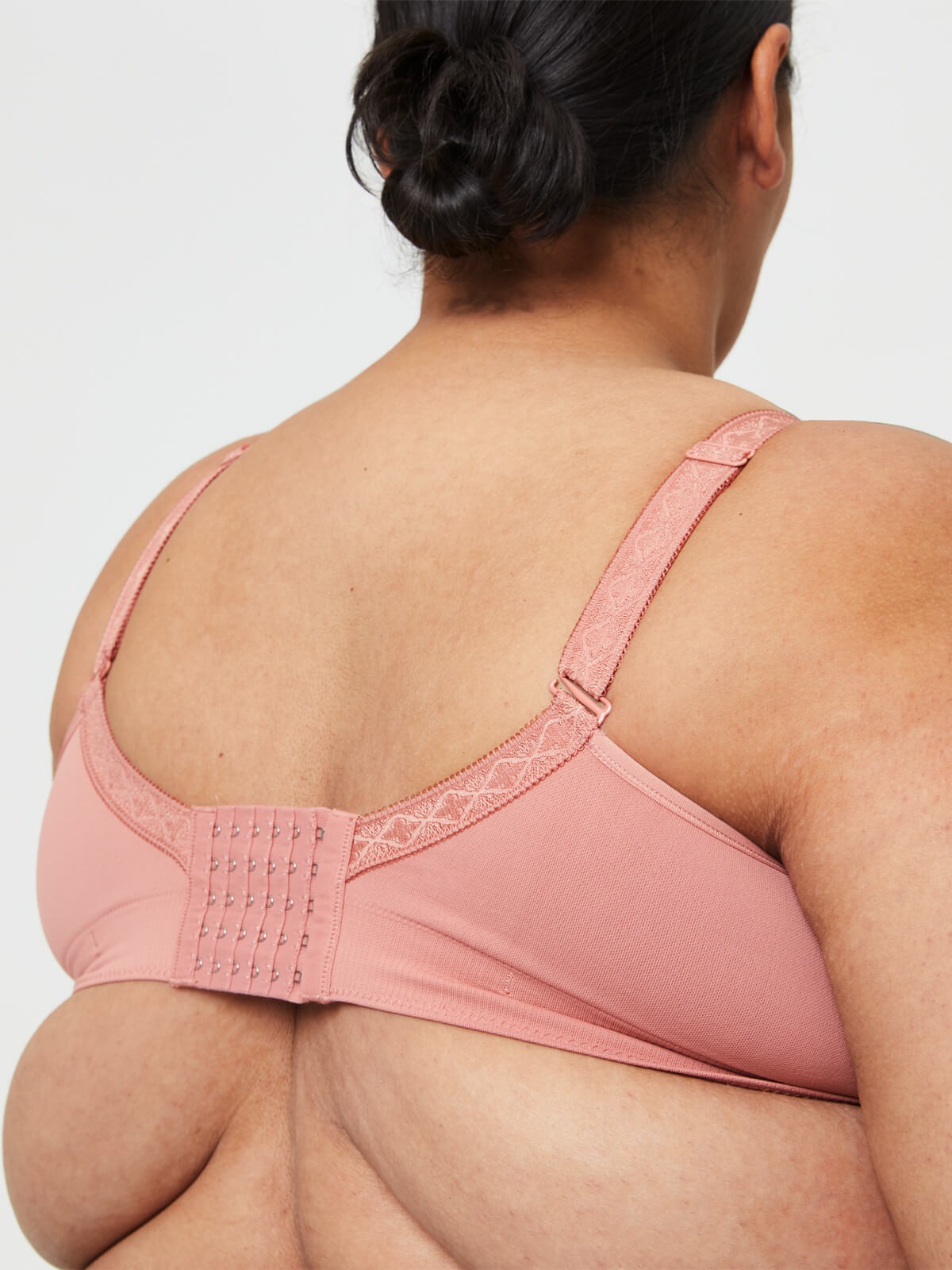popping candy nursing bralette - rosewood