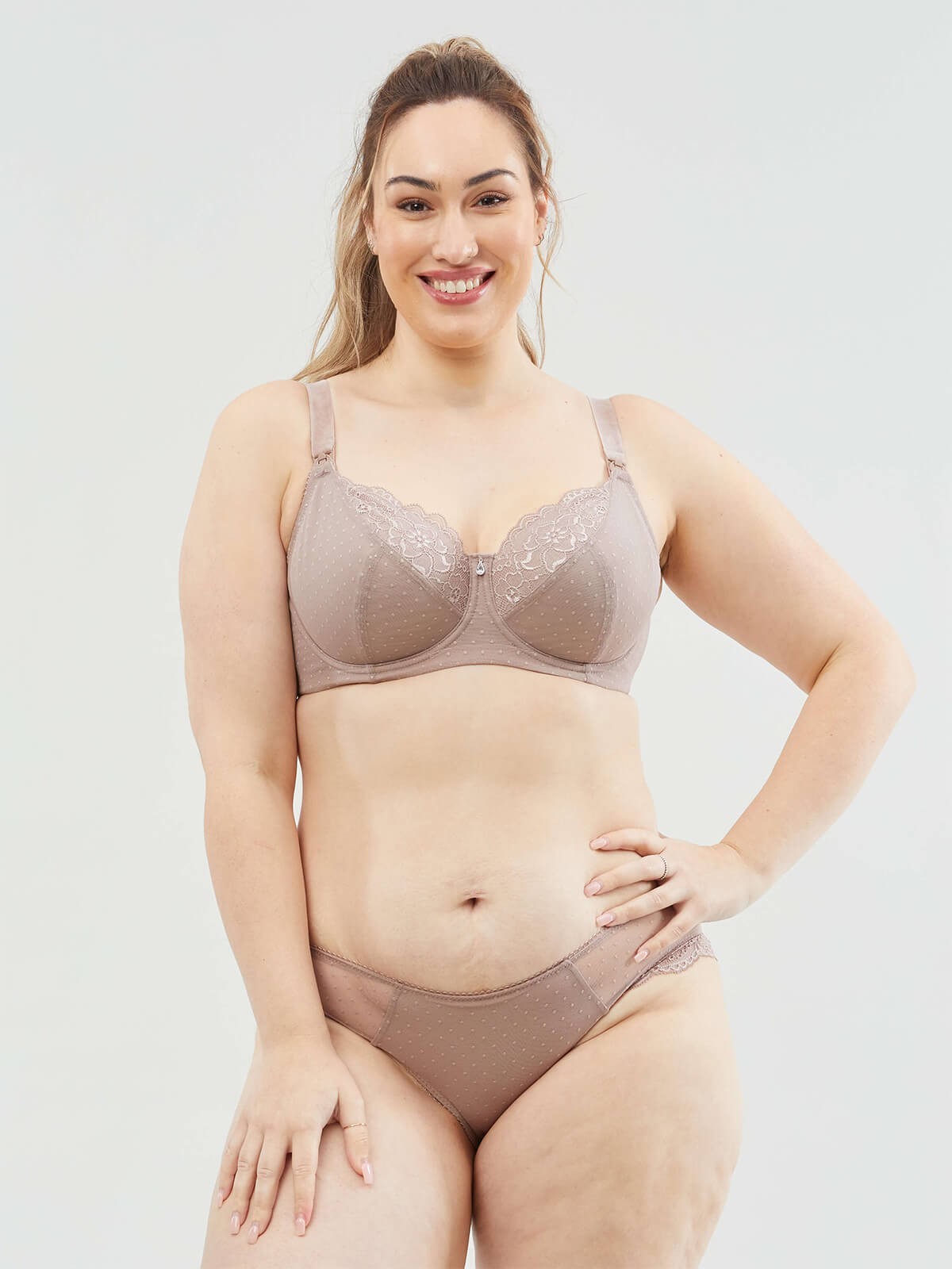 timtams nursing bra - taupe