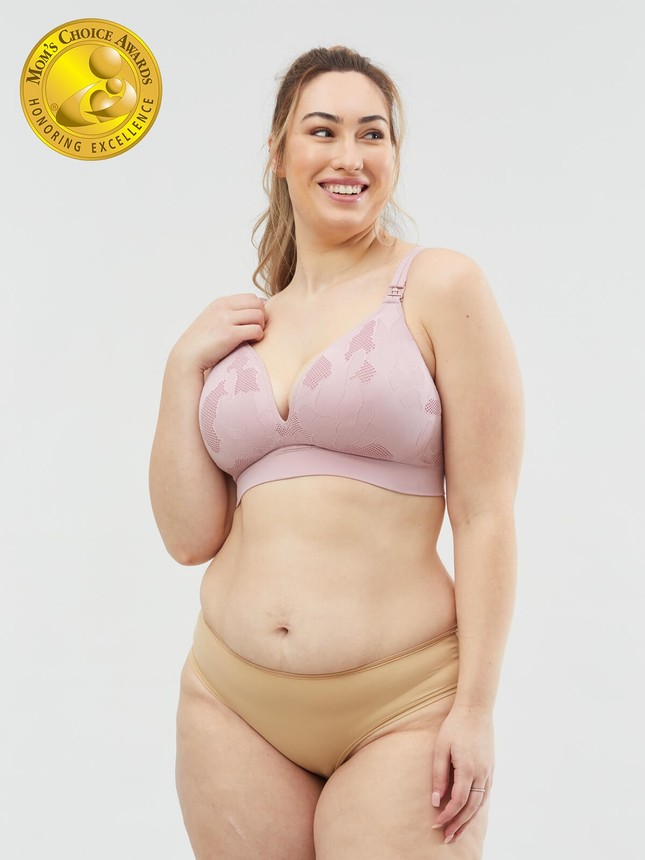 Freckles Recycled Maternity & Nursing Bra - Mauve