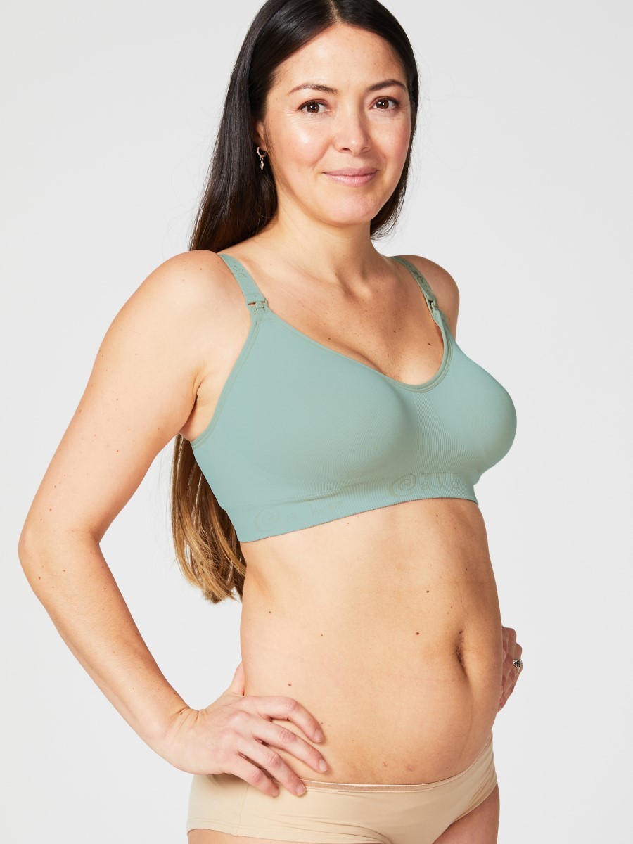 rock candy nursing bra - duck egg