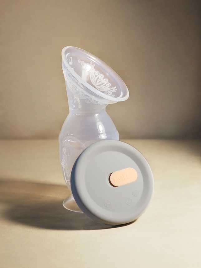 Silicone Breast Pump & Cap Combo (150ml)