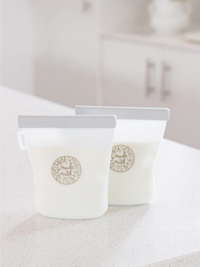 reusable breastmilk storage bags