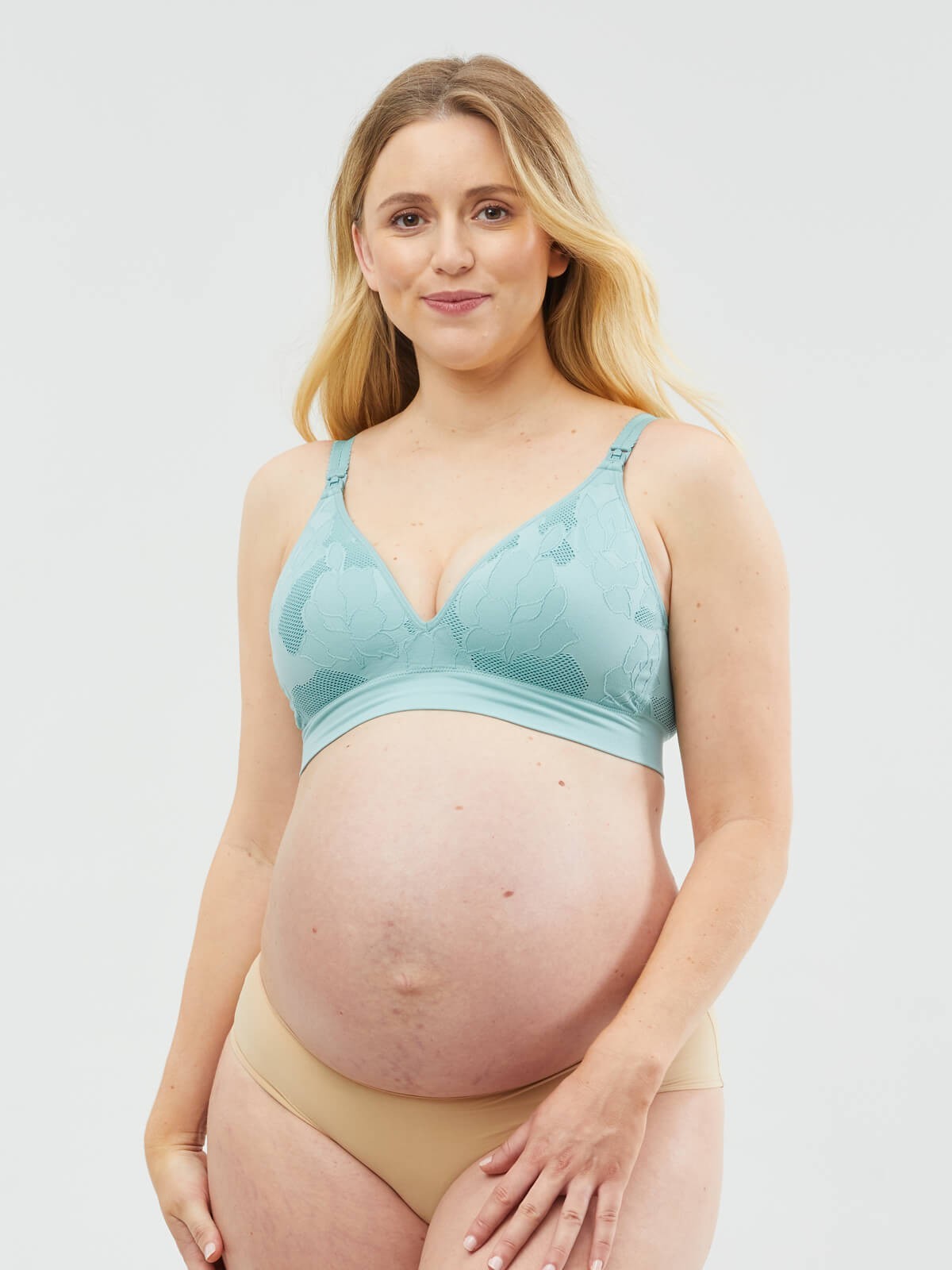 Cake Maternity Womens Biscotti Wire Free Nursing Bra, and Birthing Full  Coverage Bra, Black, S UK : : Fashion