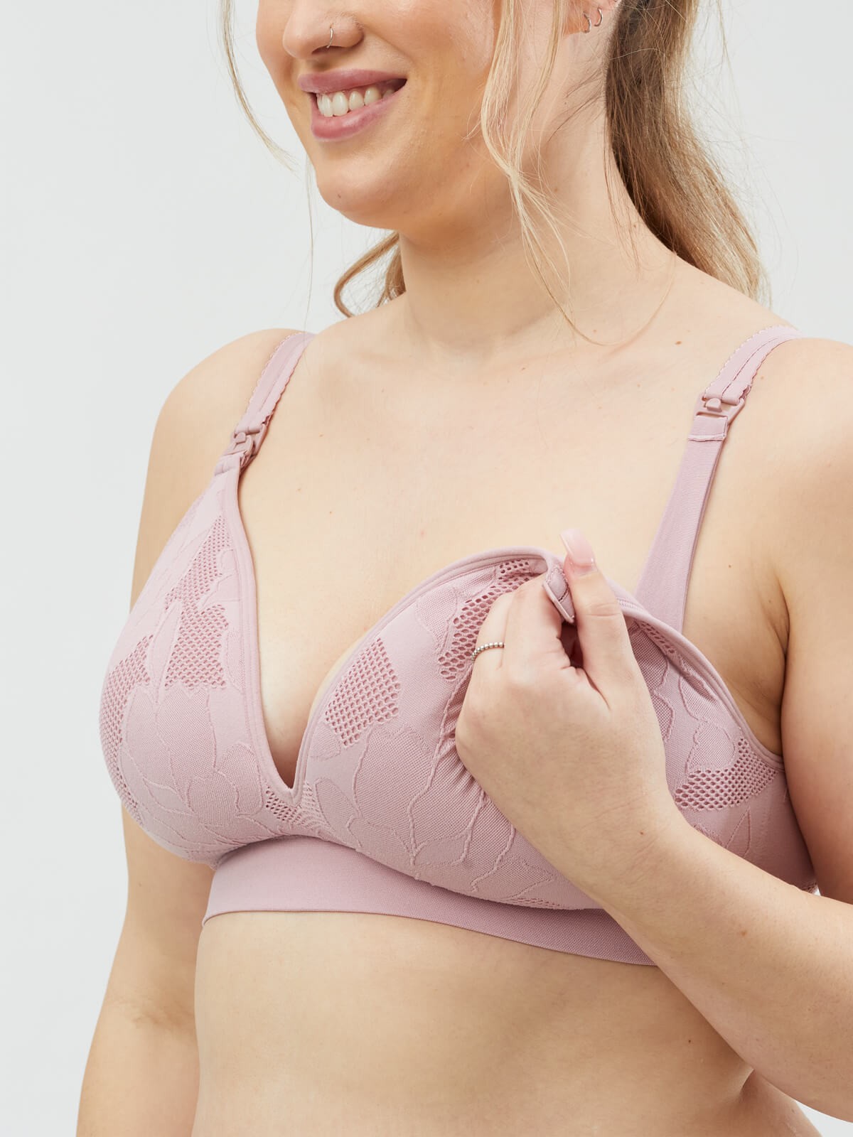 freckles recycled nursing bra