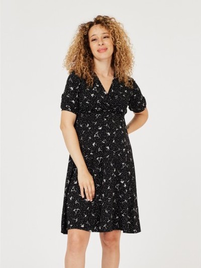 maternity wrap dress