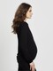 love2wait hashtag long sleeve shirt - black
