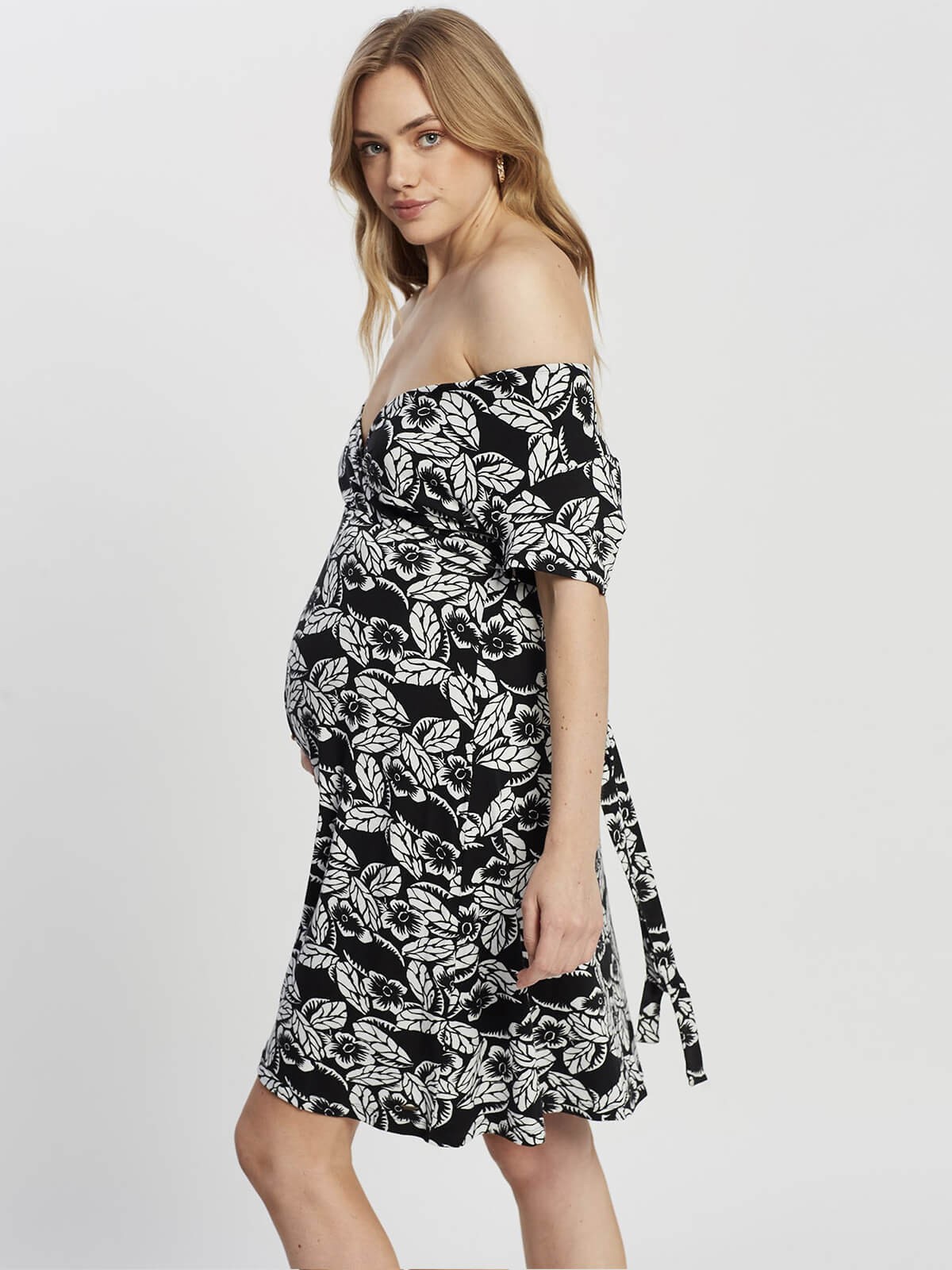 love2wait nursing flower dress - dessin