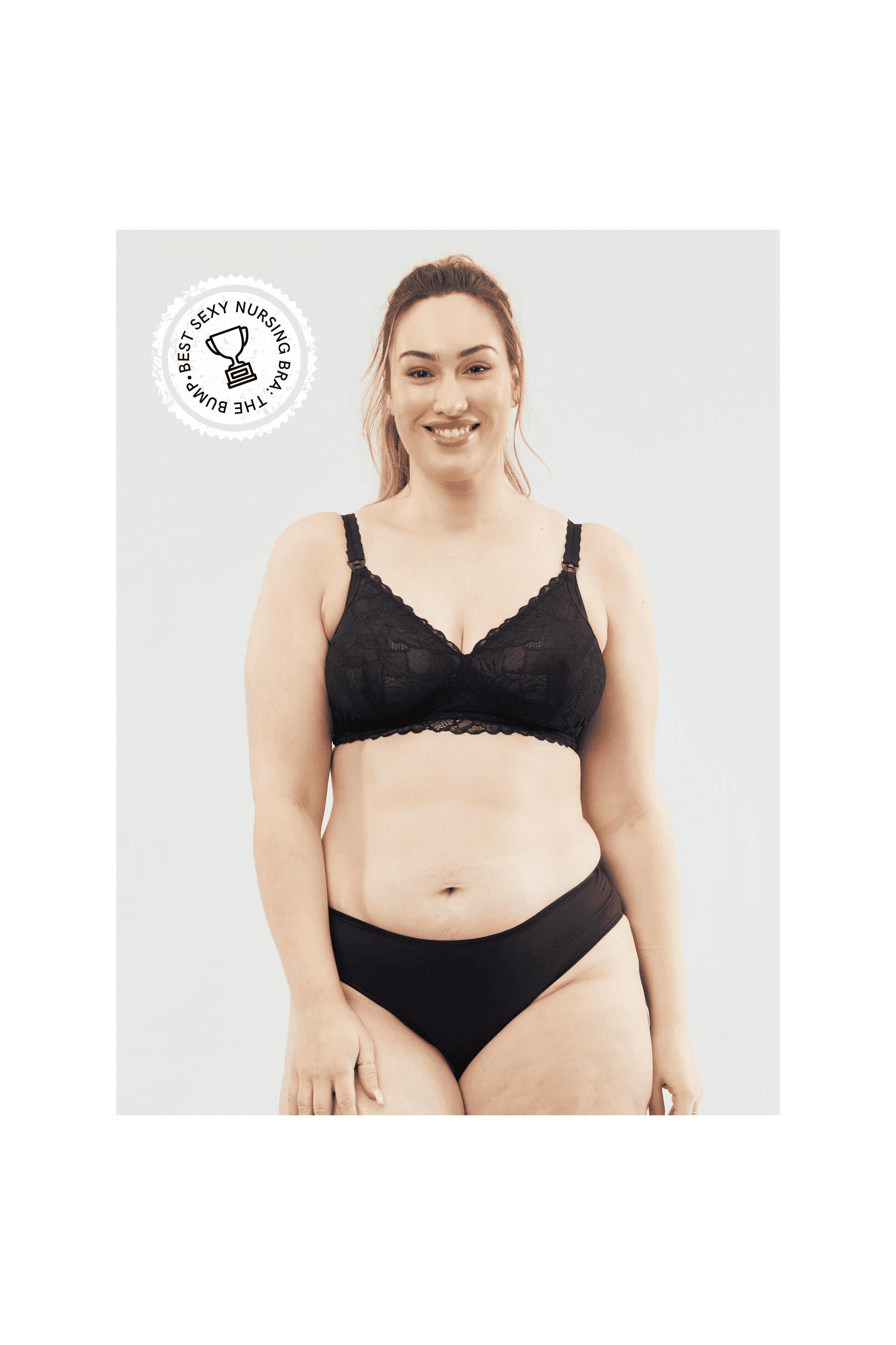 Chantilly Lace Nursing Bralette Cake Maternity